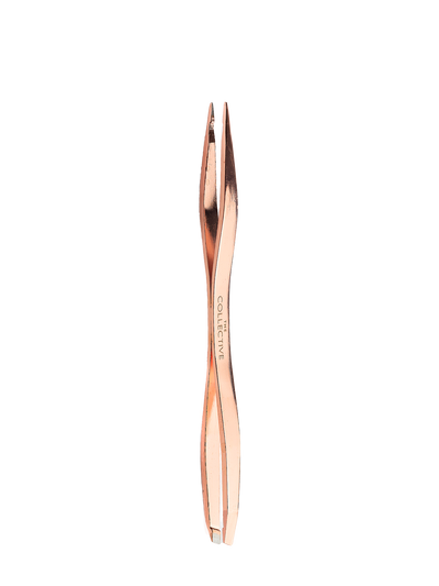 Dual-Ended Tweezers in Rose Gold - The Collective Global